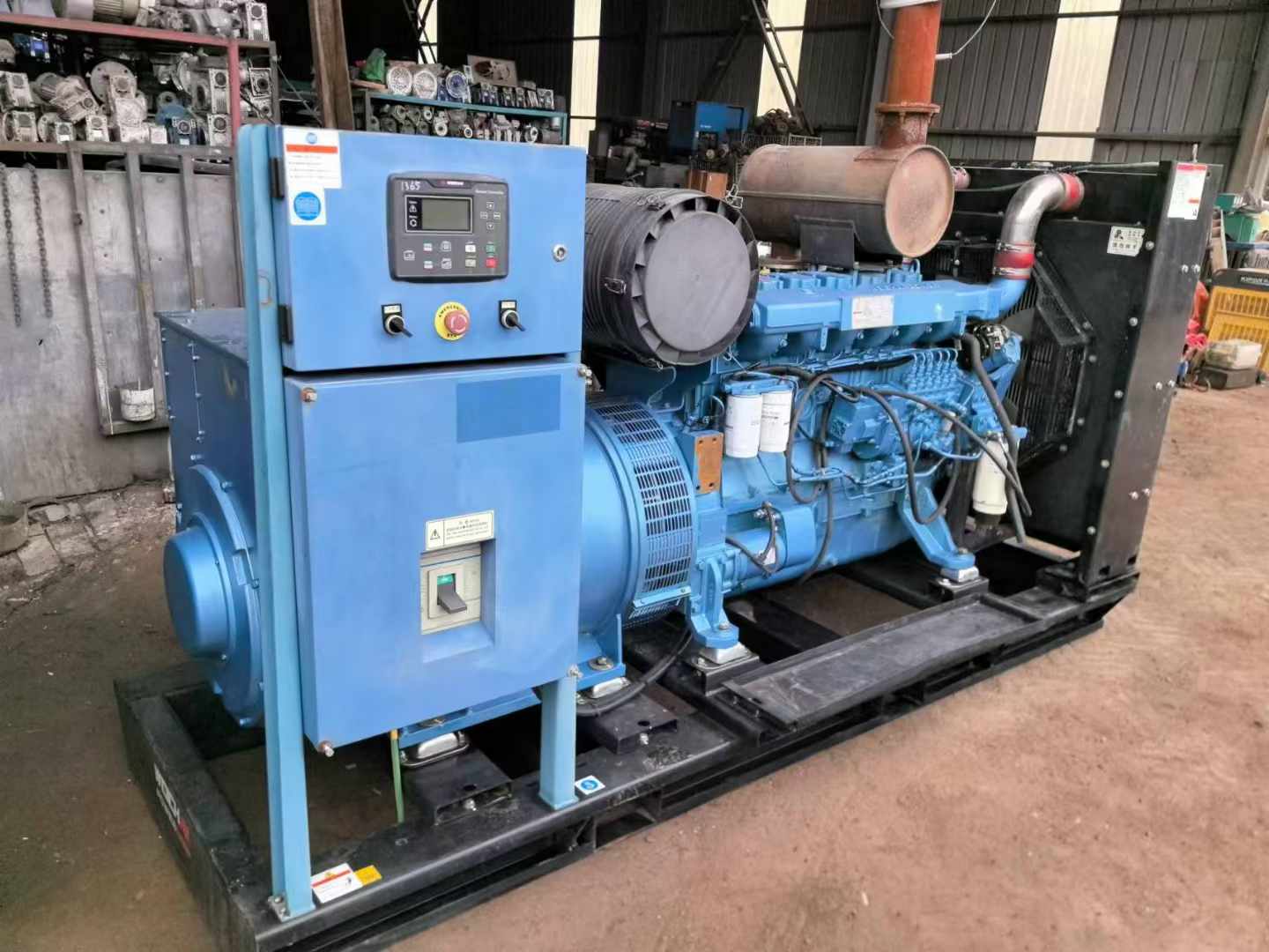 洛浦500kW 柴油发电机组可带动设备功率的计算公式是什么？
